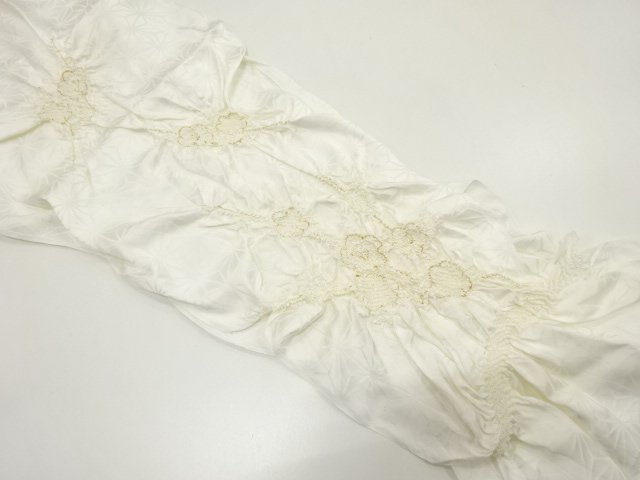 JAPANESE KIMONO / OBIAGE / SHIBORI / SILK